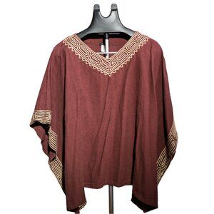 100% Cotton Pull over Poncho